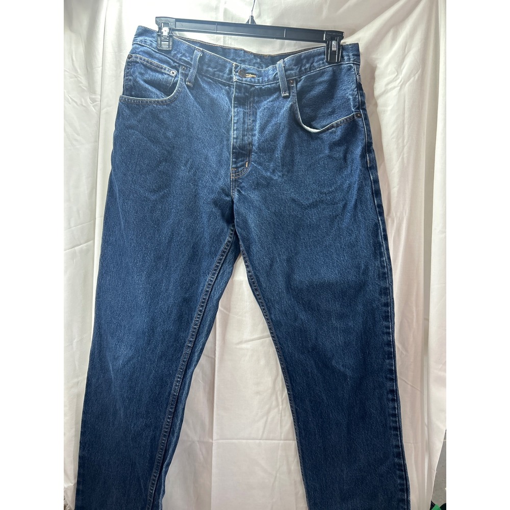 Arizona Jean Company Men's Blue Denim Jeans 36x30 Classic Fit Casual Pants
